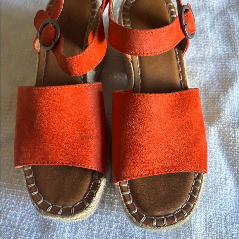 Kids Orange Sandals